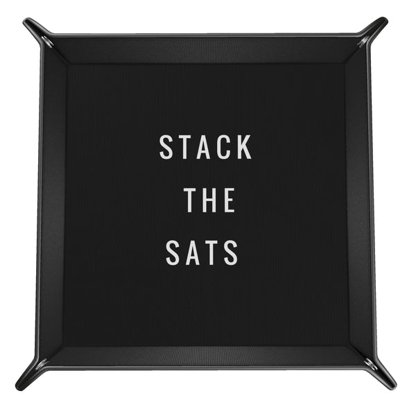 STACK THE SATS TRINKET TRAY