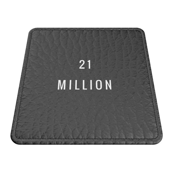 21 MILLION LEATHER COASTER
